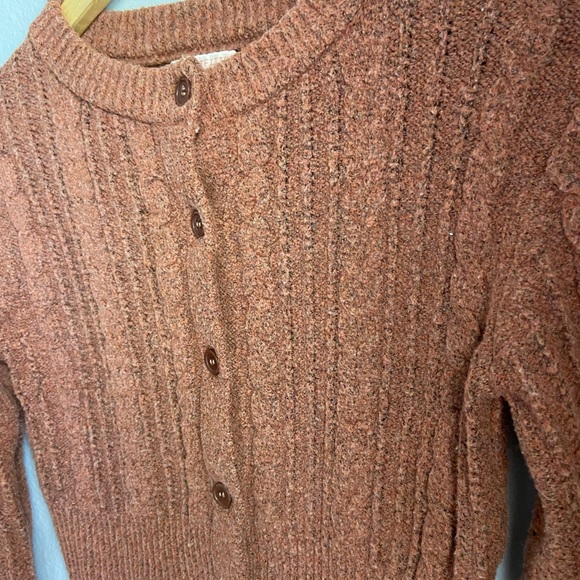Urban Outfitters Cropped Button Down Sweater - Picture 3 of 5
